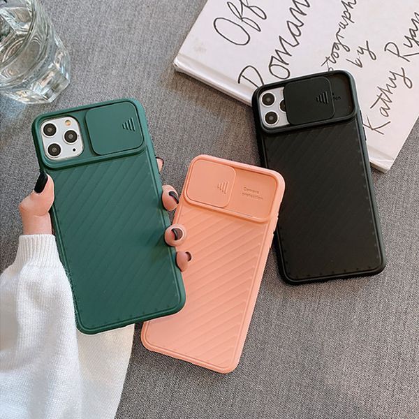 

phone case for apple iphone 11 pro x xr xs max 6 6s 7 8 plus protective lens sliding phone case silicone soft shell case cover