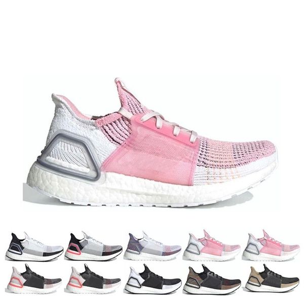 

2019 Ultra Boost 19 Men Women Running Shoes Ultraboost 5.0 Laser Red Dark Pixel Core Black Ultraboosts Designer Sport Sneaker Size 5-12