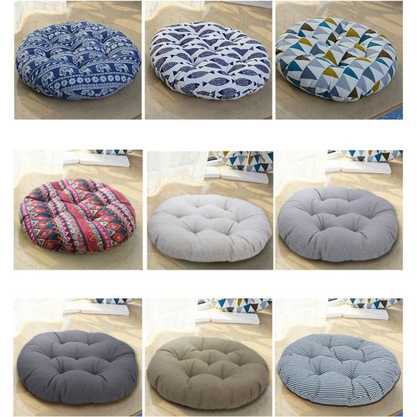 Home Sofa Seat Cushion Office Breathable Chair Cushion Cute Round