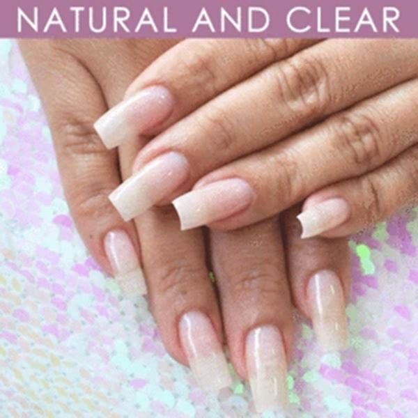 

nail extension fiberglass set strong adhesion fake nail extensions home salon manicure tool qs888, Red;pink