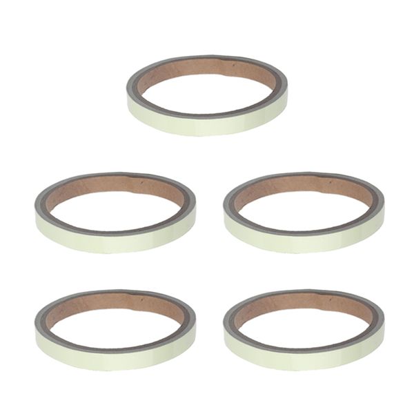 

5pcs 9.8ft glow in the dark luminous fluorescent night self-adhesive tape
