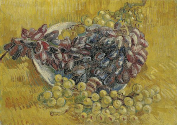 

vincent van gogh oil painting on canvas wall decor still life with grapes home decor handpainted &hd print wall art canvas pictures 191029