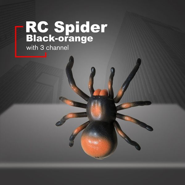 

infrared remote control realistic fake spider rc prank insect bugs for joke scary trick toy kid gift halloween party