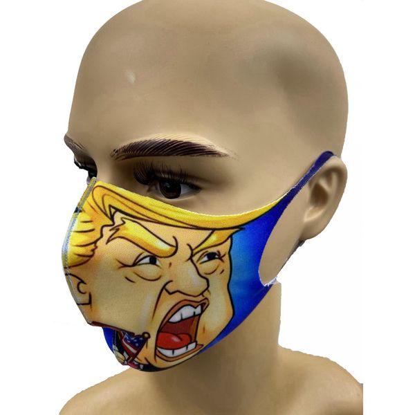

trump 2020 face masks american election anti dust windproof 3d printed outdoor mask moq 9 style ljja4030