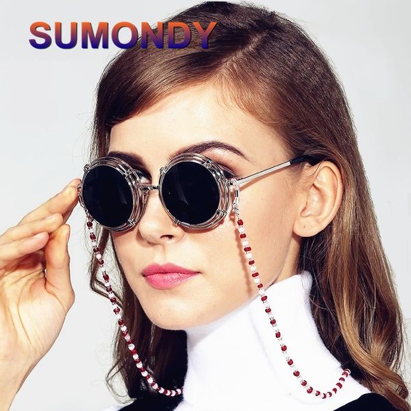 

fashion designer women fanciest sunglasses lanyards reading glasses cord holder neck strap rope glass beads eyeglass chains g123