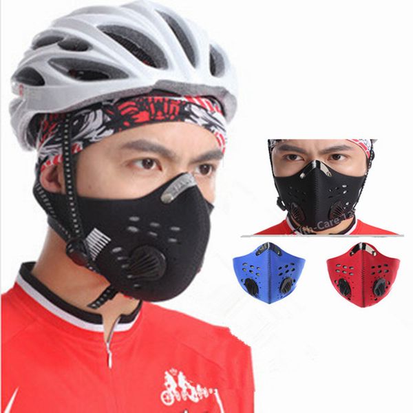 

activated carbon dust outdoor sports for men and women bicycle/motorcycle face protection winter mouth mask t013olb