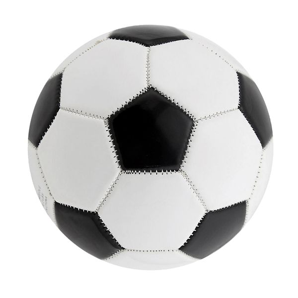 

1 pieces black white soccer ball size 4 standard playing football training equipment