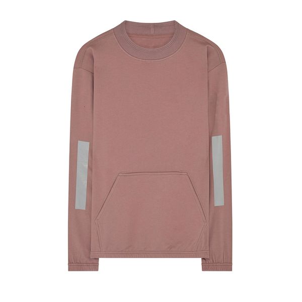 

18fw 60643 reflective crewneck sweatshirt toney 3m reflective men women fashion casual hflswy325, Black