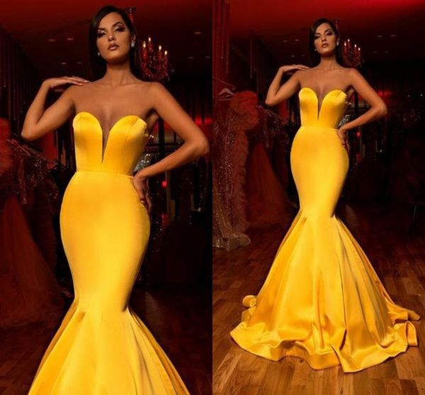 

новая мода золото атласная русалка african вечерние платья длинные 2020 милая пром платья для форма wear халат де soriee, White;black