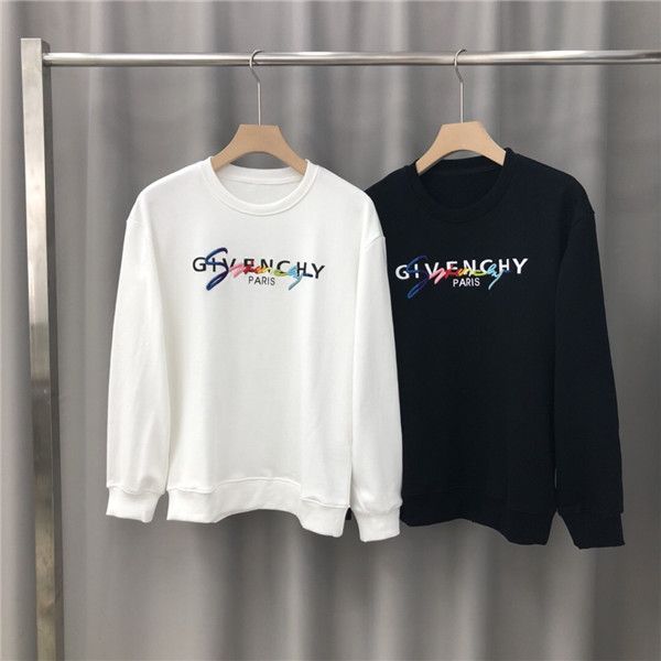 

19aw luxurious brand design given hoodie long sleeve crewneck sweater sweatshirt fashion multicolor logo pullover hoodie outdoor sweatshirt, Gray;blue