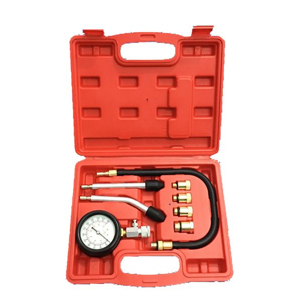 

useful petrol gas engine compressor gauge meter test pressure compression tester leakage car diagnostic tool cylinder