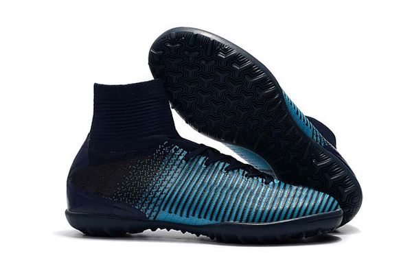 

new men/women/kids football boots original mercurial superfly v tf/ic/fg soccer shoes designer ronaldo cr7 fg soccer cleats
