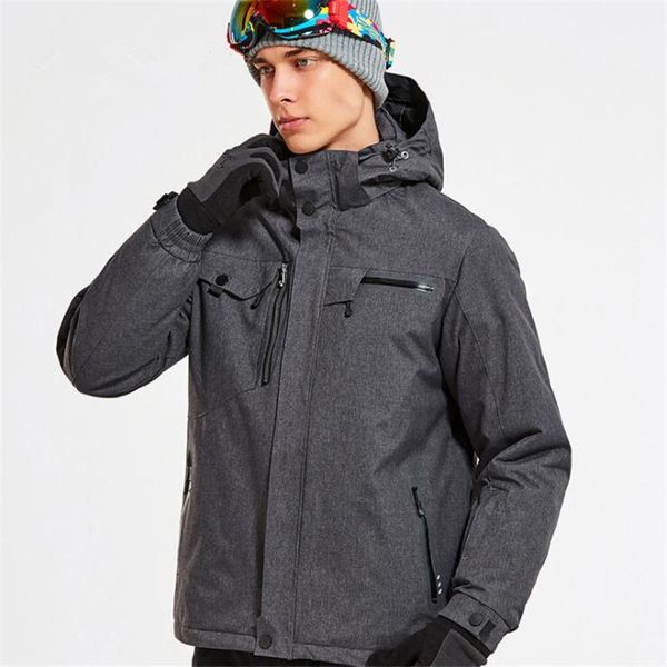 

outdoors mens snow jacket waterproof windproof ski jacket men snowboard winter warm coat ski clothes male