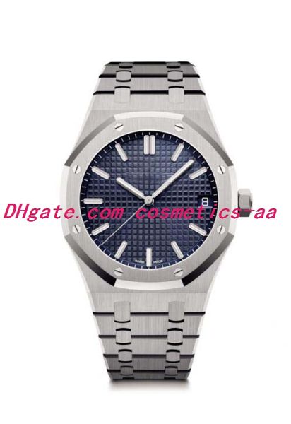 

5 style luxury watch mens 15500or.oo.d002cr.01 41mm automatic mechanical fashion men's watches wristwatch, Slivery;brown