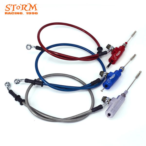 

motorcycle performance hydraulic clutch master slave cylinder rod system performance efficient transfer pump with 1200mm hose