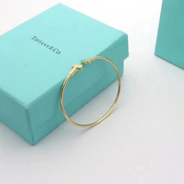 

20have stamps popular fashion brands t designers bracelet for lady designs women tiffany party gift luxury jewelry with for bride, Golden;silver