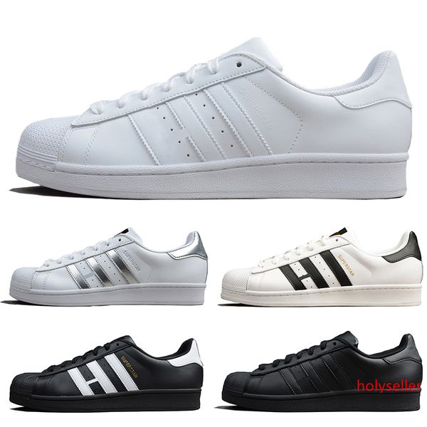 

2019 superstar white black pink blue gold superstars 80s sneakers super star women men sport casual shoes size 36-44