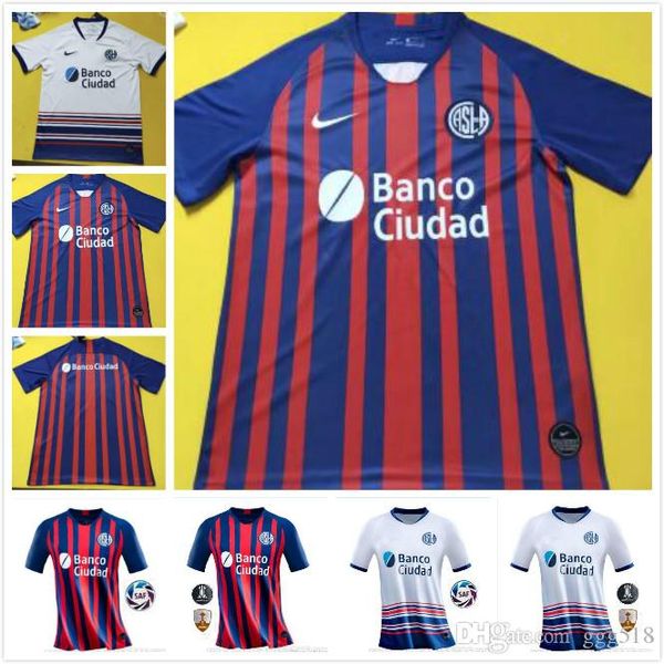 

news 2020 2021 san lorenzo home cauteruccio soccer jersey 20 21 san lorenzo away barrientos blanco football shirt, Black;yellow