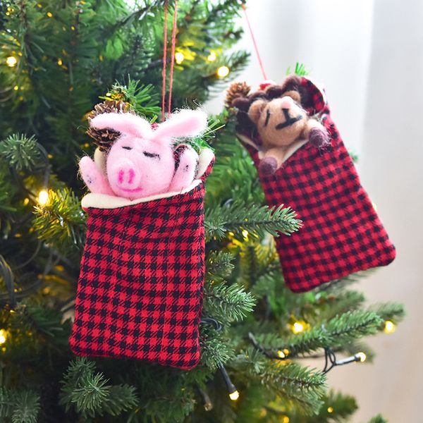 

supplies christmas decorations for home 2019 mini christmas candy bag wrapping bags holiday party supplies natal xmas gift