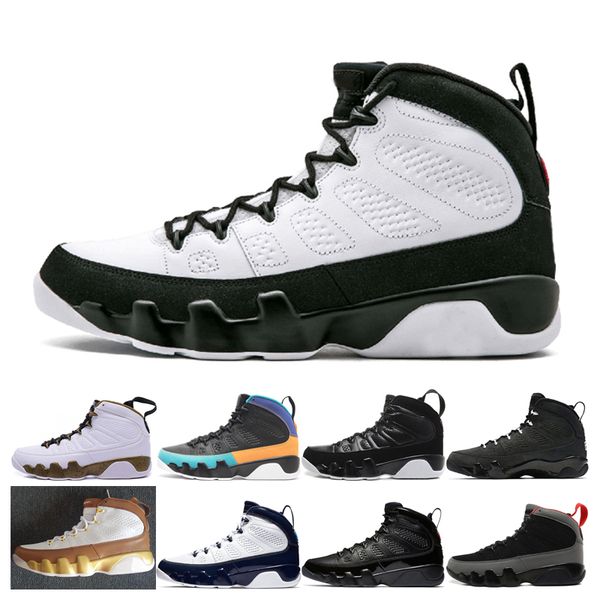 

9 OG space jam Men Basketball Shoes 9s designer Dream It, Do It The Spirit 2010 RELEASE UNC Mop Melo Bred Sports Shoes