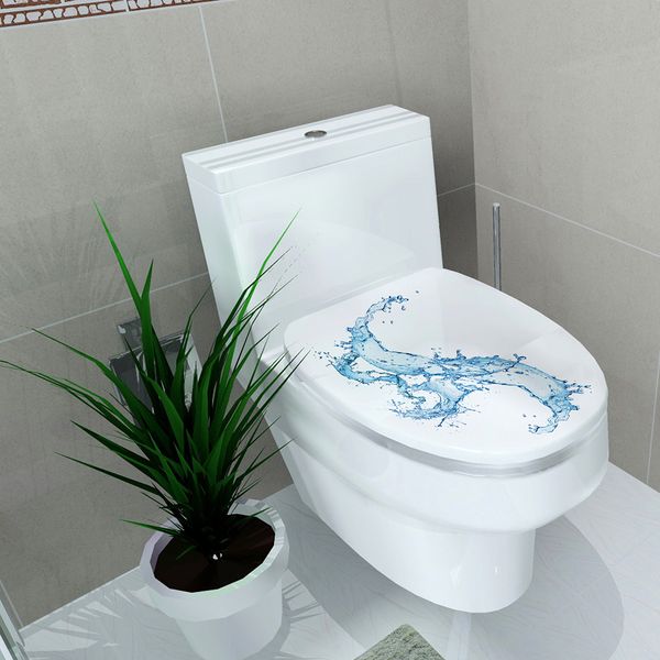 

мультистиле стульчак стикер стены винила искусство diy ванной табличка декор