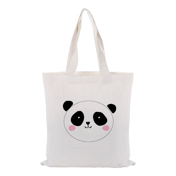 

canvas tote bag shopping bag illustration handbag custom print logo text diy daily use print eco reusable recycle