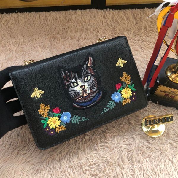 

women shoulder bag fashion ladies letter real leather bags for women with box 499617 22.5*15*8cm