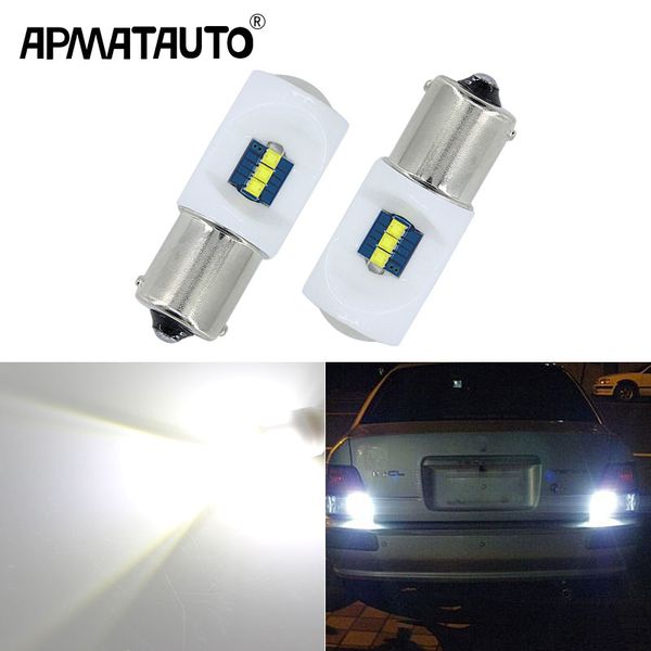 

2x 6000k car ceramic led 1156 ba15s bulb 45w rear reversing tail light lamp for rav4 highlander corolla yaris c-hr camry