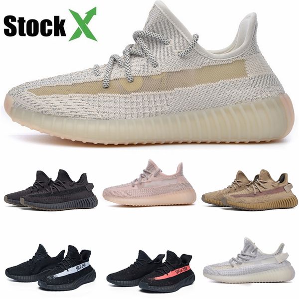 

sell wave runner mauve kanye west sneakers black static geode solid grey salt inertia mauve men women running shoes size 35-45 #qa836