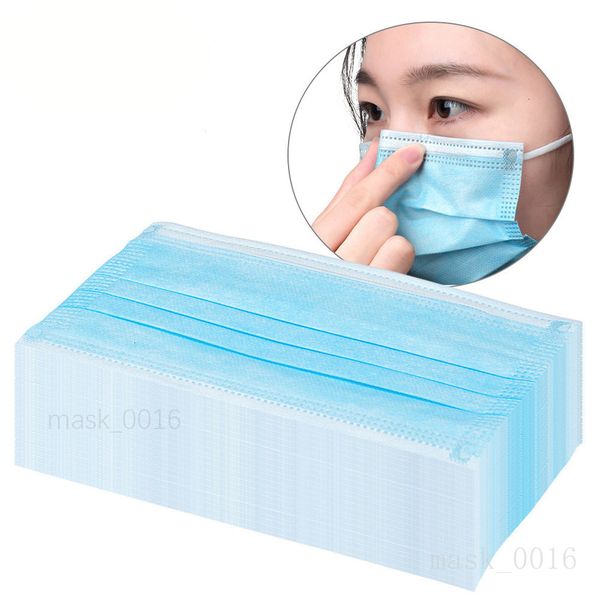 

mask disposable dust 50/100pcs 2020 daily mask 50/100pcs fog dust proof non woven melt blown three layers mask 50/100pcs