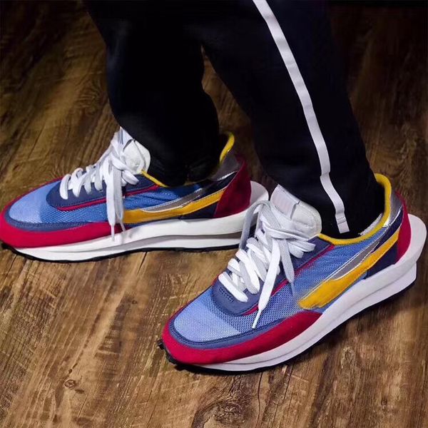 

triple sacai x lvd вафля мужская обувь дизайнерская обувь для ходьбы дизайнерские кроссовки prestos тренер спортивная обувь 40-45