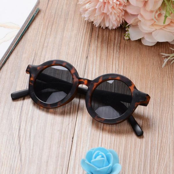 

2020 new fashion baby kids anti uv protective round sunglasses sun glasses, Slivery;white