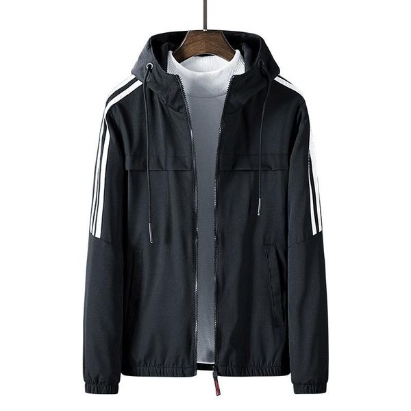 

2019 new fashion famous men outdoors coat spring windrunner jackets famous brand sports windbreaker thin casual men clothing m-4x, Black;brown