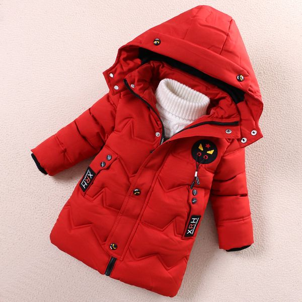 

2019 boy down cotton baby cotton jacket korean version of the child jacket 8 children winter boys coats winter, Blue;gray