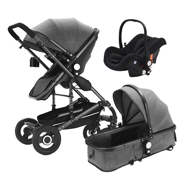 

7.8 baby stroller 3 in 1 with car seat travel system baby stroller with car seat baby stroller and car seat newborn~36 months