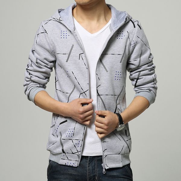 

plus size men hoodies jacket sports casual wear zipper hooded sweatshirt male long sleeve pullover hoodie coat tracksuit, Black