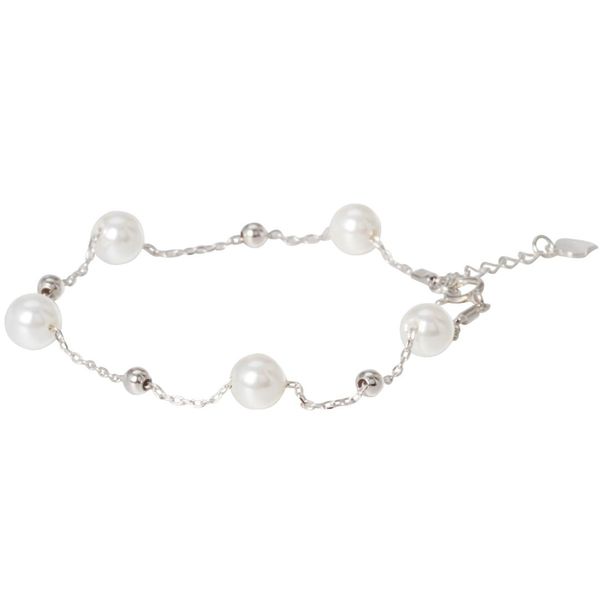 

999sterling silver bracelet women jewelry fashion teens girl jewelry gift for lady accessories working day drop shipping, Black
