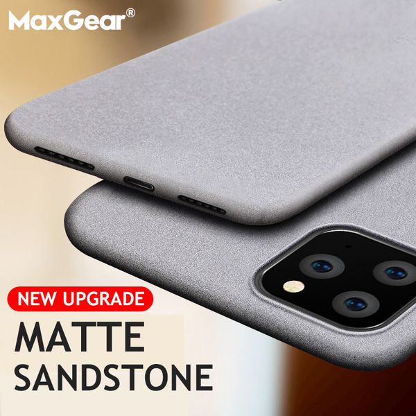 

ультра-тонкий матовый песчаник чехол для iphone 11 pro max scrub soft задняя крышка для iphone 11 6s 7 8 xr xs телефон дела max plus тонкий