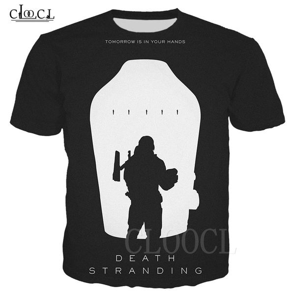 

Death Stranding BB Game T Shirt 3D Print Women Men Clothes O-Neck Short Sleeve Game Shirt Plus Size Casual Hip Hop T-shirt Tops