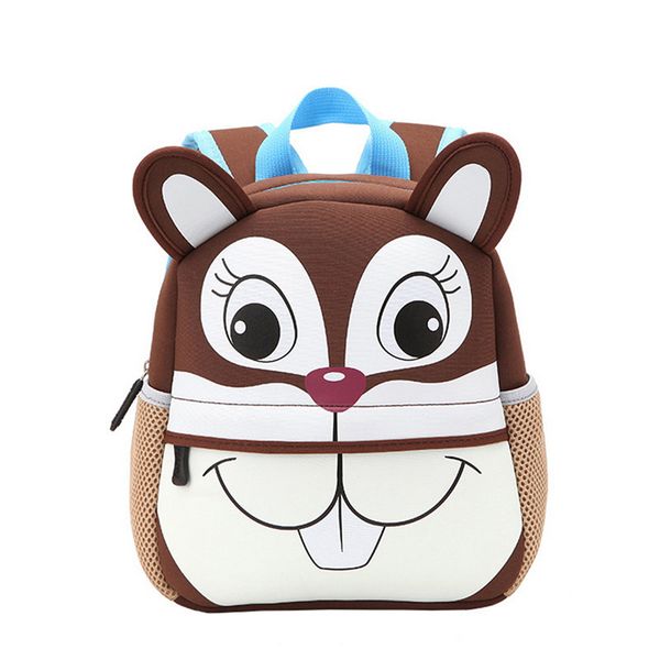 

children cute cartoon animals schoolbags large capacity soft backpacks bags