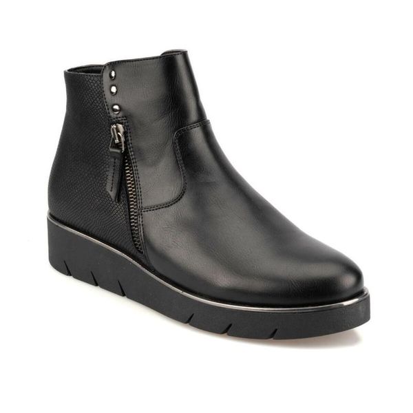

flo trv920099gz black women boots travel soft