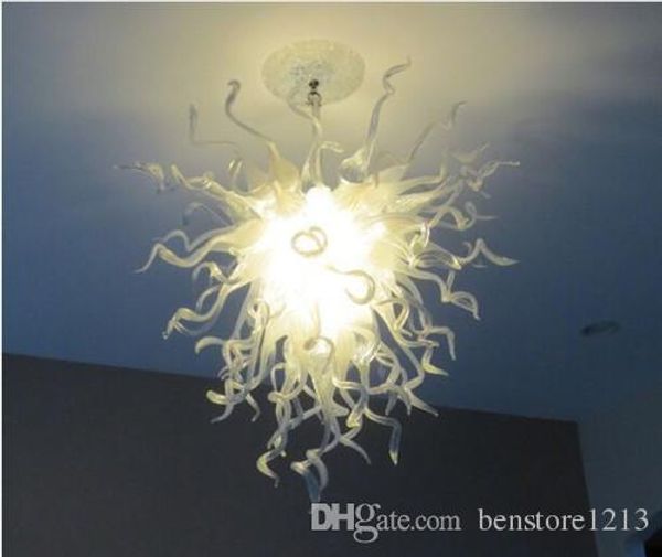 

romantic crystal chandelier light centerpiece for home wedding decor new style hand blown glass led chandelier