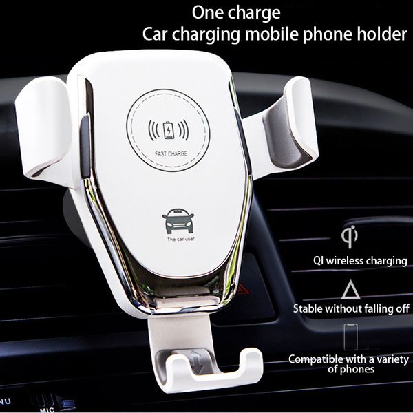

explosion models q12 car wireless charger car socket gravity bracket 15w fast wireless car charger usb compatible iphone samsung equipment