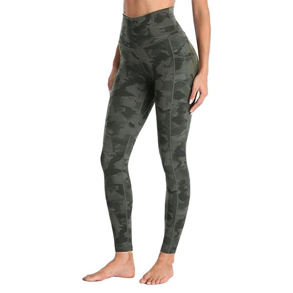

new fashion 2020 camouflage printing elasticity leggings camouflage fitness pant legins casual milk sport legging for women, Black;white