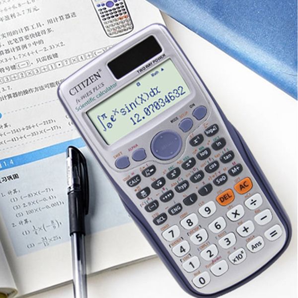 

FX-991ES PLUS Scientific Calculator 417 Functions Student College Entrance Examination Calculadora Cientifica Not Solar Power