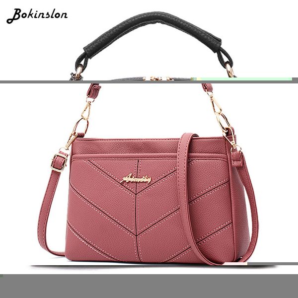 

bokinslon messenger bag shoulder fashion mens waterproof casual messenger bag male shoulder