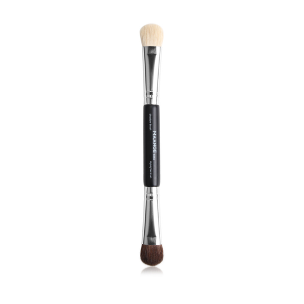 

1pc/set double-headed eyeshadow brush natural beauty two-color bristles birch brush handle makeup mag5850