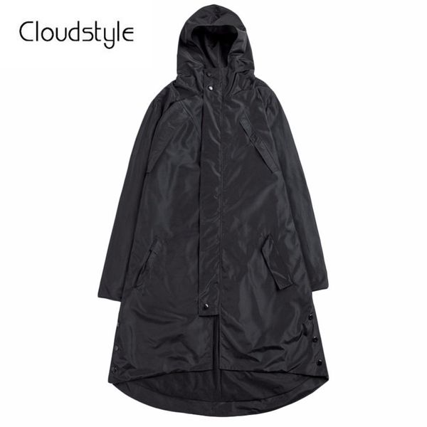 

cloudstyle 2018 brand male overcoat fashion hooded dust coat men new water protection designed smart casual slim fit trench, Tan;black