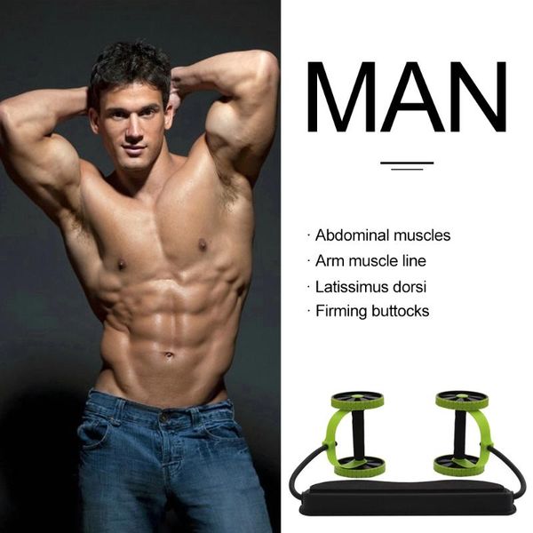 

ab wheels abdominal roller resistance bands pull rope exercise at home for abdominal muscle trainer exerciser fitness equipment