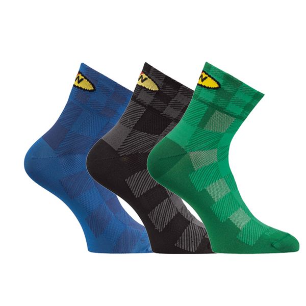 

comfortable cycling socks (3pairs) cycling sports professional quick-drying socks hiking hiking running basketball deodorant, Black;white